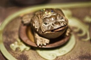 Амулет-жаба на удачу жана байлыгы